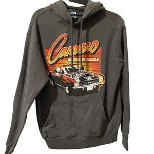 GM Brand Chevrolet Camaro Muscle Car Hoodie Mens Small